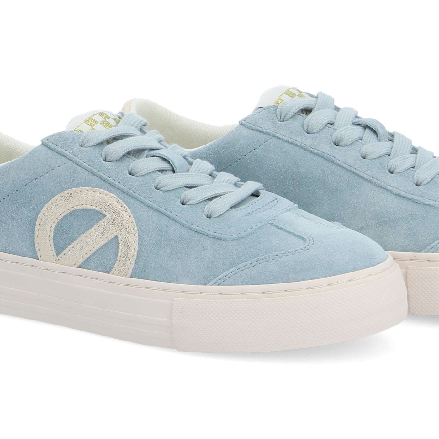 ARCADE TOE SIDE W - SUEDE/GLOW - BLUE/GOLD